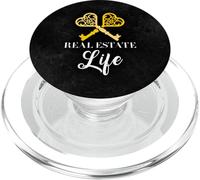 Real Estate Agent Life, Original Unique Key Idée PopSockets PopGrip pour MagSafe