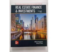 Real Estate Finance & Investments ISE – McGraw-Hill Education