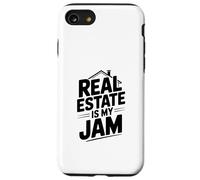 Real Estate is My Jam Agent Immobilier Coque pour iPhone SE (2020) / 7/8