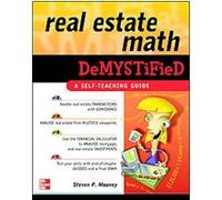 Real Estate Math Demystified, Demystified Series Steven P. Mooney (Auteur)