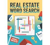 Real Estate Word Search Puzzle Book for Adults: Challenging Word Search Puzzles Featuring Real Estate, Property, Housing, and Investment Terms
