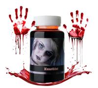 Real FX Blood - Faux sang 250 ml KingofHalloween.de pour Halloween, théâtre, maquillage SFX et blessures réalistes