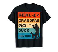 Real Grandpas Go Duck Hunting Ducks Hunter Duck Season T-Shirt