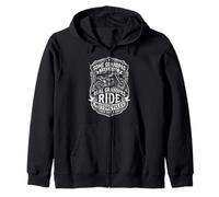 Real Grandpas Ride Motorcycles Funny Biker Dad Motorcycle Sweat à Capuche