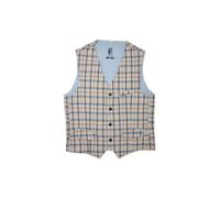 Real Guys Gilet 'Set mit Fliege und Einstecktuch' beige, Taille XXL