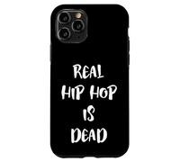 Real Hip Hop is Dead OG Rapper Hip Hop Rap Music MC Artist Coque pour iPhone 11 Pro
