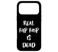 Real Hip Hop is Dead OG Rapper Hip Hop Rap Music MC Artist Coque pour iPhone 17 Pro Max