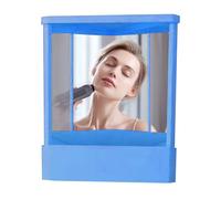 Real Image Mirror Non Reverse Miroir professionnel non réversible pour le maquillage Coupe de cheveux et toilettage Image réelle sans inversion gauche droite Reäl Reäl Reäl pour maquillage, coupes de