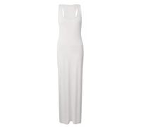 Real Life Fashion LTD Womens Racer Back Maxi#(White Plain Sleeveless Scoop Neck Racer Back Maxi Dress#UK 12-14#Womens)