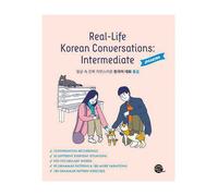 REAL-LIFE KOREAN CONVERSATIONS: INTERMEDIATE (6ème édition) Édition bilingue anglais-coréen, Livre avec MP3 à télécharger, 6ème édition - Collectif - Longtail Books - broché - Méthode de langue