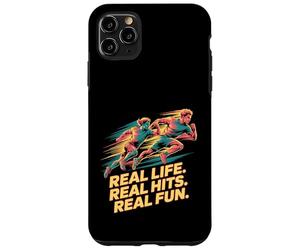 Real Life Real Hits Real Fun Sports Runner Coque pour iPhone 11 Pro Max