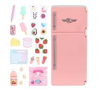 REAL LITTLES Caddies de Bureau - Mini réfrigérateur avec Plus de 20 Vraies Surprises de Papeterie à l