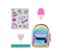 Real Littles Sac à dos (4 surprises à l'intérieur), bleu, S