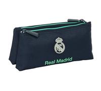 Real Madrid 2e équipe 25/26 - Trousse Scolaire pour Enfant, avec Fermeture éclair Simple, idéale pour Les Enfants de différents âges, Confortable et Polyvalente, qualité et résistance, 22 x 8 x 10 cm