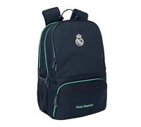 Real Madrid 2ème équipe 25/26 - Sac à Dos de Padel, idéal pour différents âges, Confortable et Polyvalent, qualité et résistance, 30 x 17 x 42 cm