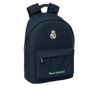 Real Madrid 2ème équipe 25/26 - Sac à dos pour ordinateur portable 14,1", idéal pour les jeunes de différents âges, confortable et polyvalent, qualité et résistance, 31 x 16 x 41 cm