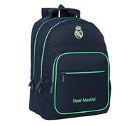 Real Madrid 2ème équipe 25/26 - Sac à dos Safta scolaire, idéal pour enfants de différents âges, confortable et polyvalent, qualité et résistance, 32 x 16 x 42 cm