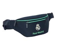 Real Madrid 2ème équipe 25/26 - Sac Banane avec Poche extérieure, idéal pour Les Jeunes et Les Enfants de différents âges, Confortable et Polyvalent, qualité et résistance, 23 x 9 x 12 cm