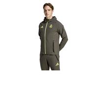 Real Madrid Adidas Veste de survêtement 2025 26 Gris Training Running
