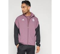 Real Madrid Adidas veste Jacket 2026 Présentation Purple Woven Loisirs
