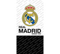 Real Madrid badlaken logo en tekst - 70x140cm - polyester