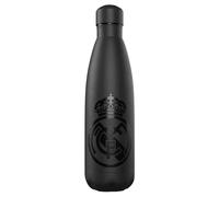 CyP Brands Bouteille d'eau en acier inoxydable Real Madrid 550 ml hermétique noir – produit officiel