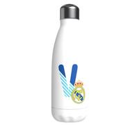 Real Madrid Bouteille Personnalisée Avec La Lettre V Acier Inoxydable 550ml