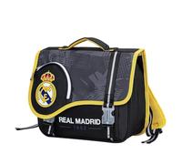 Real Madrid Cartable 38cm 2 compartiments noir