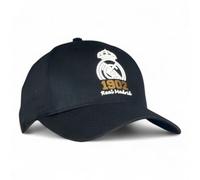 Real Madrid Casquette 1902 avec Bouclier - Couleur Noir - Enfant, Noir , taille unique