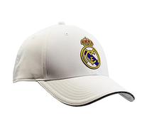 Real Madrid Casquette n° 44 pour enfant JR RM White Junior Licence du Real Madrid Taille enfant, blanc