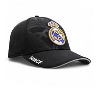 Real Madrid Casquette nº45 sous licence officielle - Couleur noire - Taille adulte, Noir , L