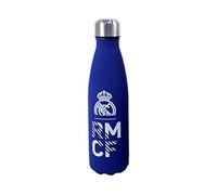 REAL MADRID CF Bouteille en acier double paroi Capacité 550 ml Bleu Produit officiel (CyP Brands)