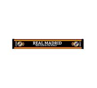Real Madrid Bufanda Nº7 Écharpe, Noir, 140 x 20 cm Homme