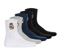 Real Madrid Chaussettes bleu foncé / noir / blanc, Taille 27-30
