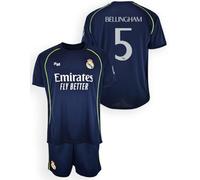 Real Madrid Chemise Unisexe pour Enfant Conjunto Infantil 2a Equipación 25-26