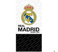 REAL MADRID-DRAP DE BAIN-SERVIETTE DE PLAGE -POLYESTER 70X140 CM.