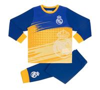Real Madrid Ensemble de Pyjama à Manches Longues, 11-12 Ans: 152cm, Bleu