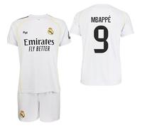 Real Madrid Ensemble enfant 1ère tenue 25-26 chemise unisexe enfant
