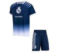 REAL MADRID Ensemble Football Maillot Short Real Enfant garçon - Collection Officielle 14 Ans