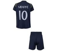 Real Madrid Ensemble Football Maillot Short Real Kylian Mbappé - Collection Officielle 10 Ans