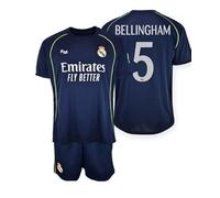Real Madrid Ensemble pour Enfant 2e Tenue 25-26 Chemise Unisexe pour Enfants