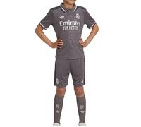 Real Madrid Ensemble Tenue Third Junior 24/25 Gris 7/8A
