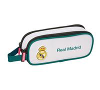Real Madrid EQUIPACIÓN 26/27 - Children's Double Pencil Case, Children's Pencil