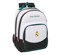 Real Madrid EQUIPACIÓN 26/27 - Sac à dos Safta scolaire, idéal pour enfants de différents âges, confortable et polyvalent, qualité et résistance, 32 x 16 x 42 cm