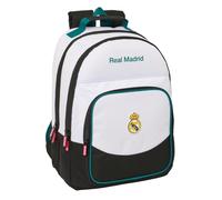 Real Madrid EQUIPACIÓN 26/27 - Safta School Backpack, Ideal for Children of Diff