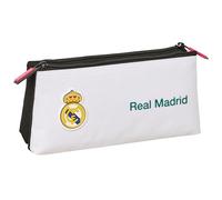 Real Madrid EQUIPACIÓN 26/27 - Trousse scolaire pour enfant, avec fermeture éclair simple, idéale pour les enfants de différents âges, confortable et polyvalente, qualité et résistance, 22 x 8 x 10 cm