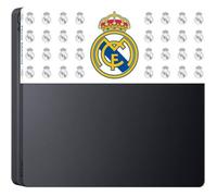 Real Madrid - Façade (coque de personnalisation) pour PS4 Slim - Faceplate de customisation pour Playstation 4 Slim