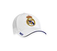 Real Madrid Gorra Nº 3 Casquette de Baseball, Blanc, 58 Mixte