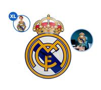 Real Madrid Mdf Wall Clock Multicolore Enfants