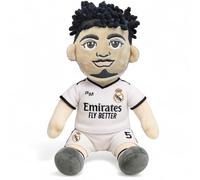 Real Madrid Peluche Oficial Con diseño de Bellingham y Uniforme 2024/25, Ideal Para Fans y coleccionistas.
